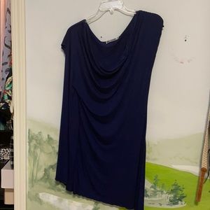 My tribe navy symmetrical soft dress.  Brand new